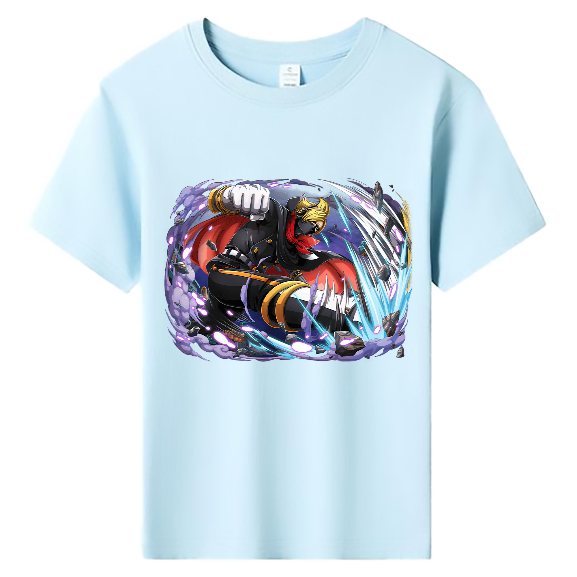 ワンピース ロロノア・ゾロ ONE PIECE Roronoa Zoro 綿100％キッズTシャツ（フロントプリント）